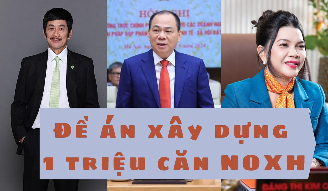 Tham gia đề án 1 triệu căn nhà ở xã hội: Vingroup, Novaland, Kim Oanh Group đang thực hiện như thế nào?